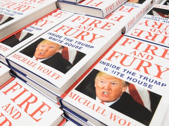 Scathing Trump book 'Fire and Fury' heading for TV Scathing Trump book 'Fire and Fury' heading for TV