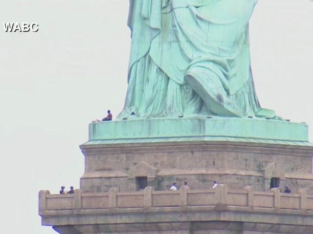 Climbing The Statue Of Liberty
